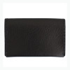 Leather Pocket Card Holders Black